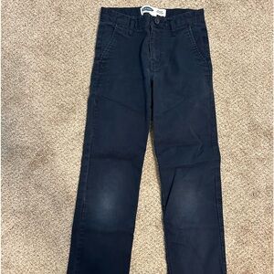 Old Navy Boys Navy Khaki Style Pants 8
